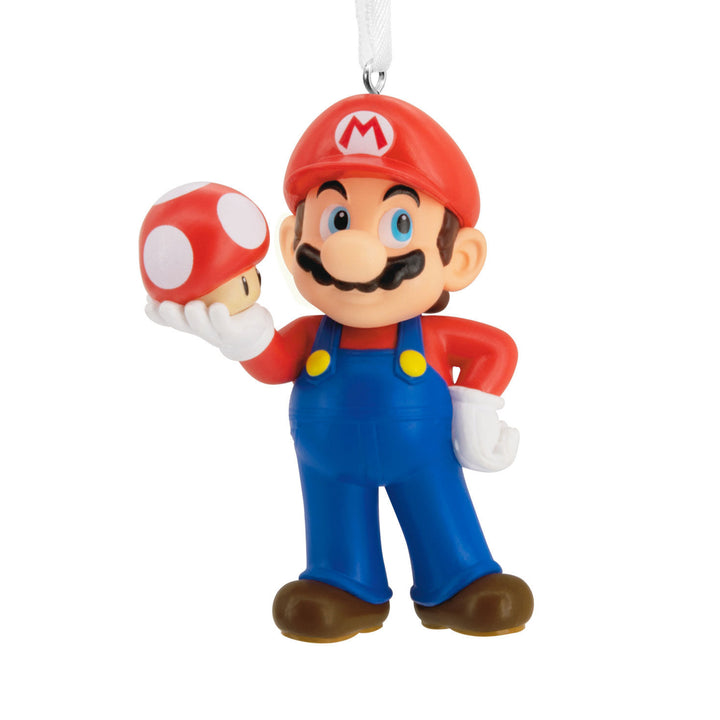 Hallmark Mario and Mushroom Ornament