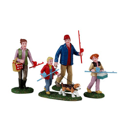 LEMAX Family Fishing Day, set of 4 #42327