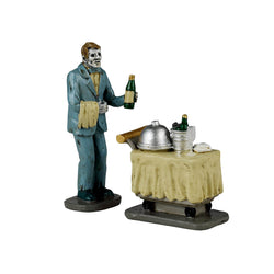 LEMAX Spooky Service, set of 2 #42338