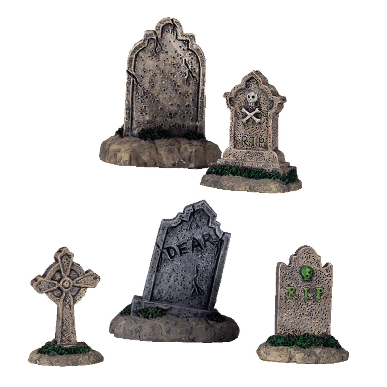 LEMAX Tombstones, set of 5 #44145