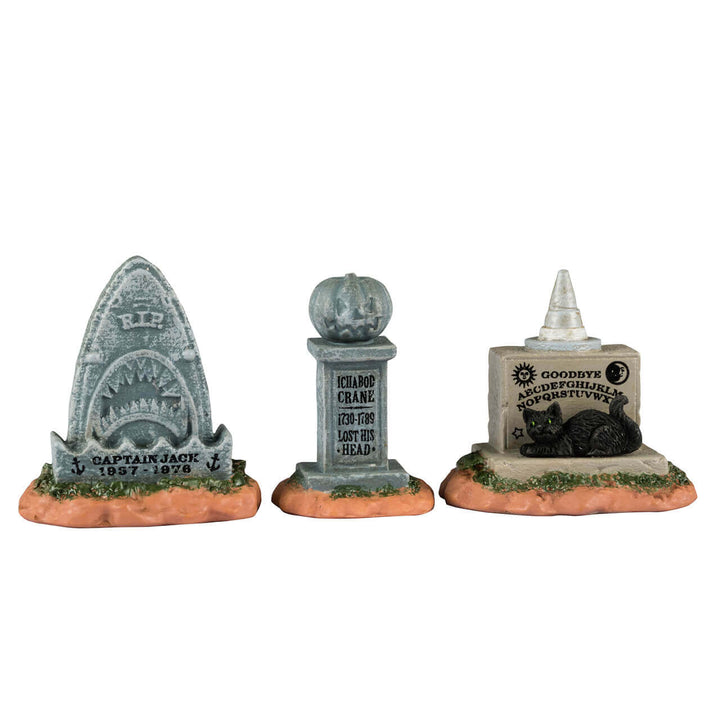 LEMAX Horrid Headstones, set of 3 #44308