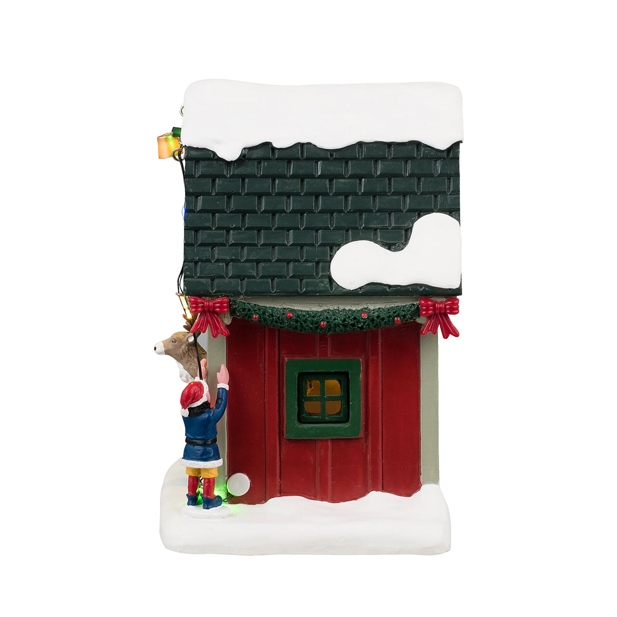 Lemax Dasher’s Den Lighted Table Accent #44331