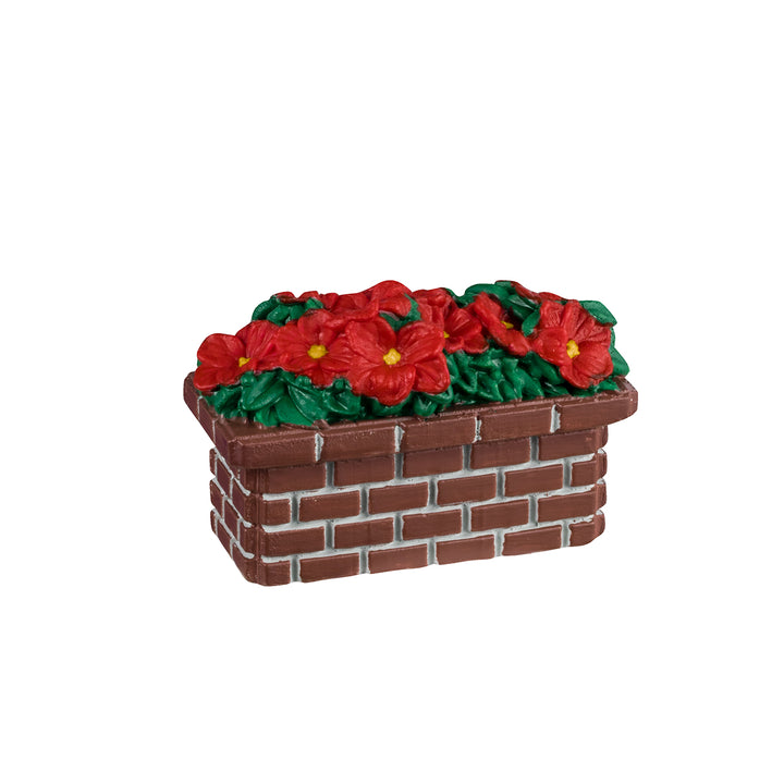 LEMAX Poinsettia Planter #44336