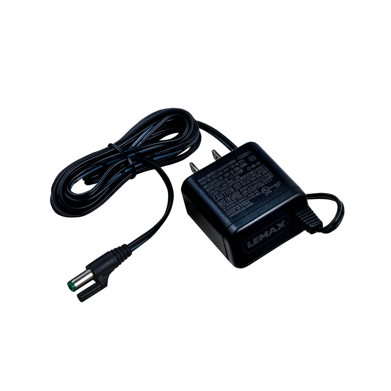 LEMAX Power Adaptor, 4.5V 100mA, Black, 1-Output, UL/cUL #44339