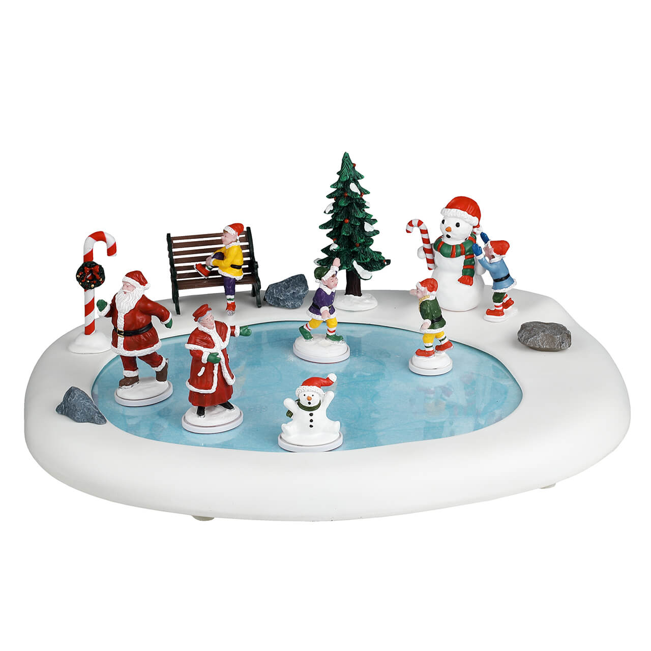 LEMAX Northern Lights Skating Pond, Battery-Operated(4.5V) #44363 # 44363