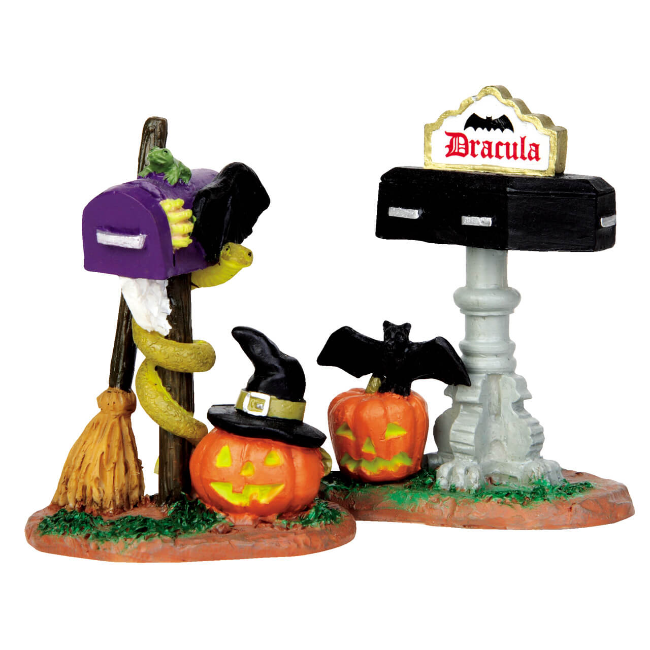 LEMAX Monster Mailboxes, set of 2 #44740