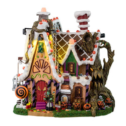 LEMAX The Candy Witch Cottage, Battery Operated (4.5V) #45204