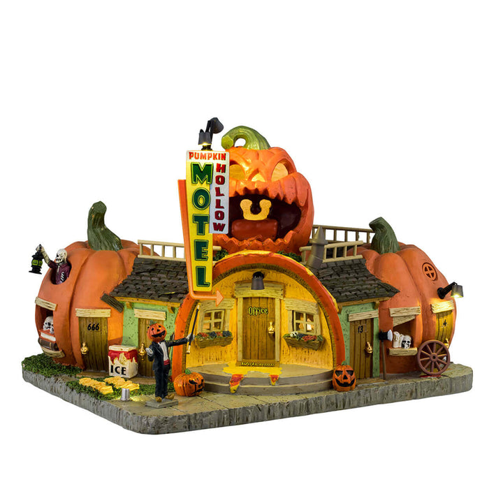 LEMAX Pumpkin Hollow Motel, Battery Operated (4.5V) #45206