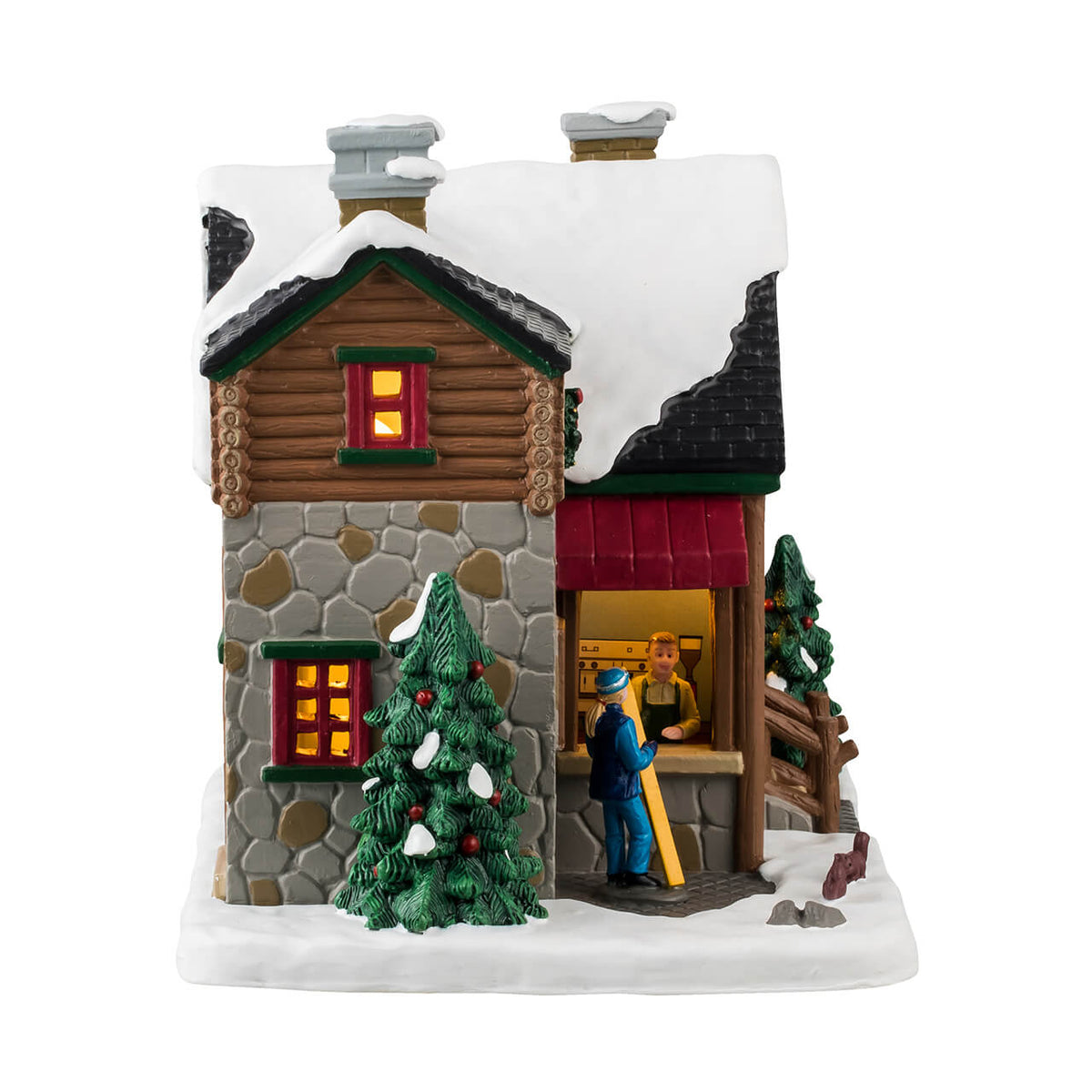 Lemax Winter's Haven Cafe Lighted Building #45232