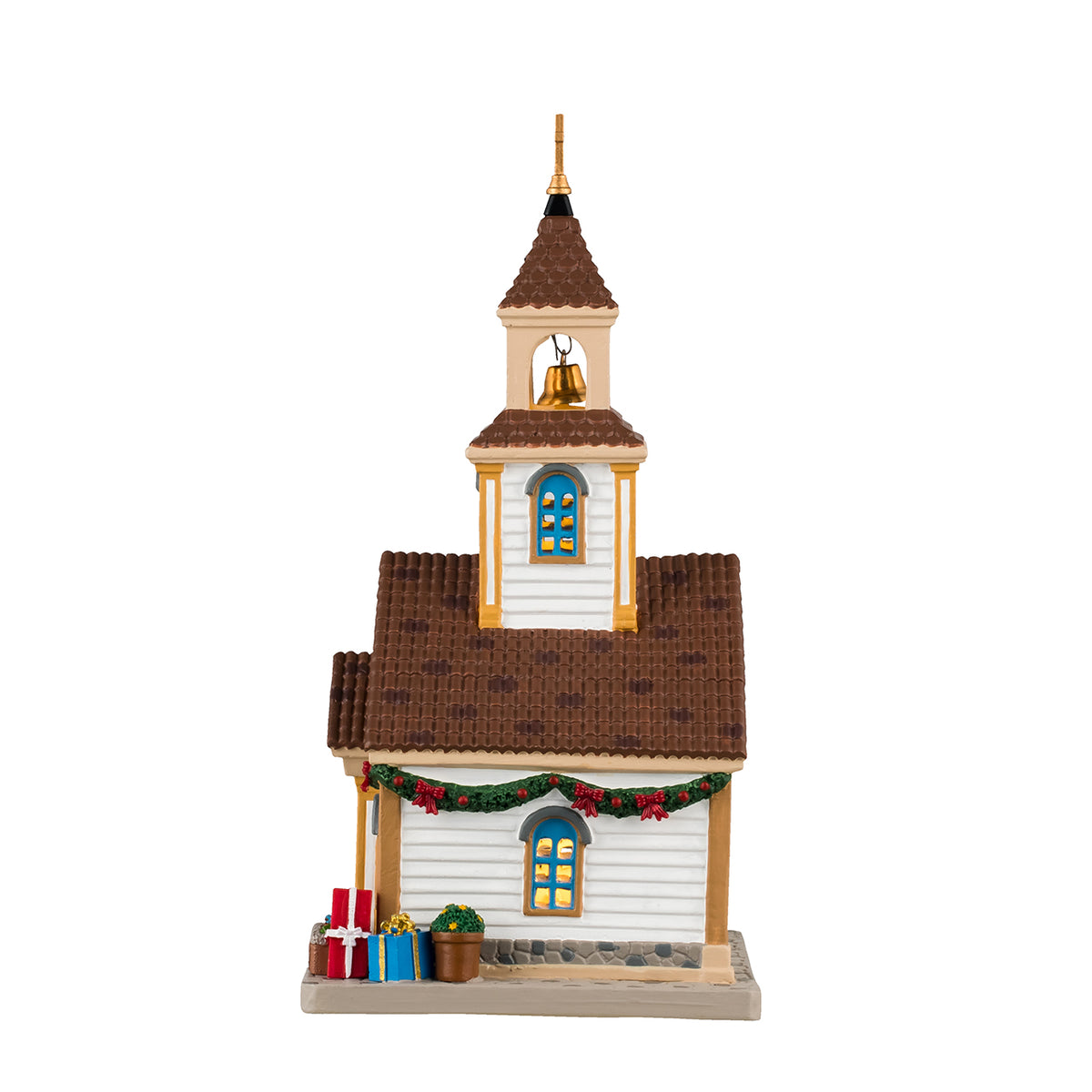 Lemax The New Village Church Lighted Building #45261