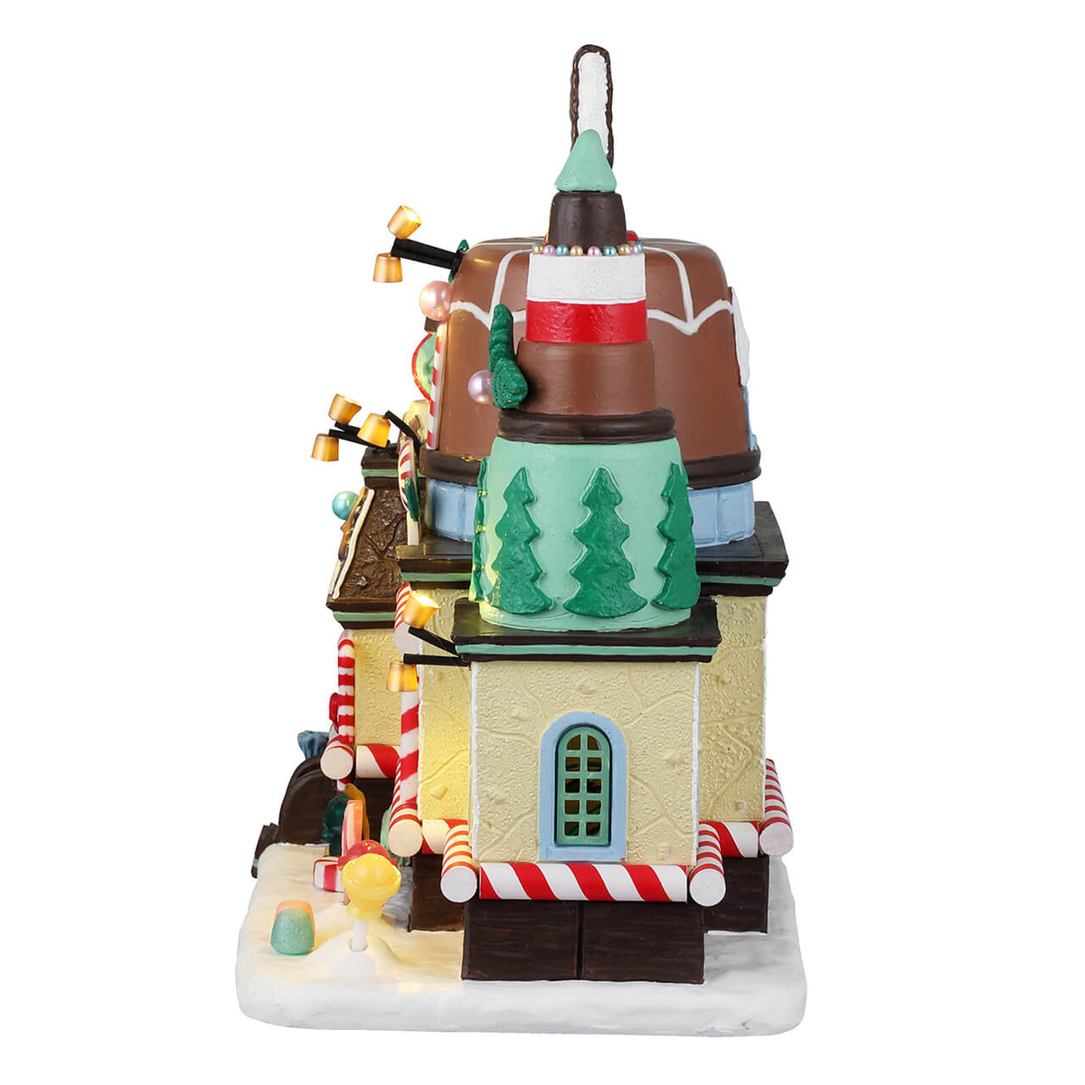 Lemax The Merry Mint! Sweet Shop Lighted Building Battery-Operated #45286