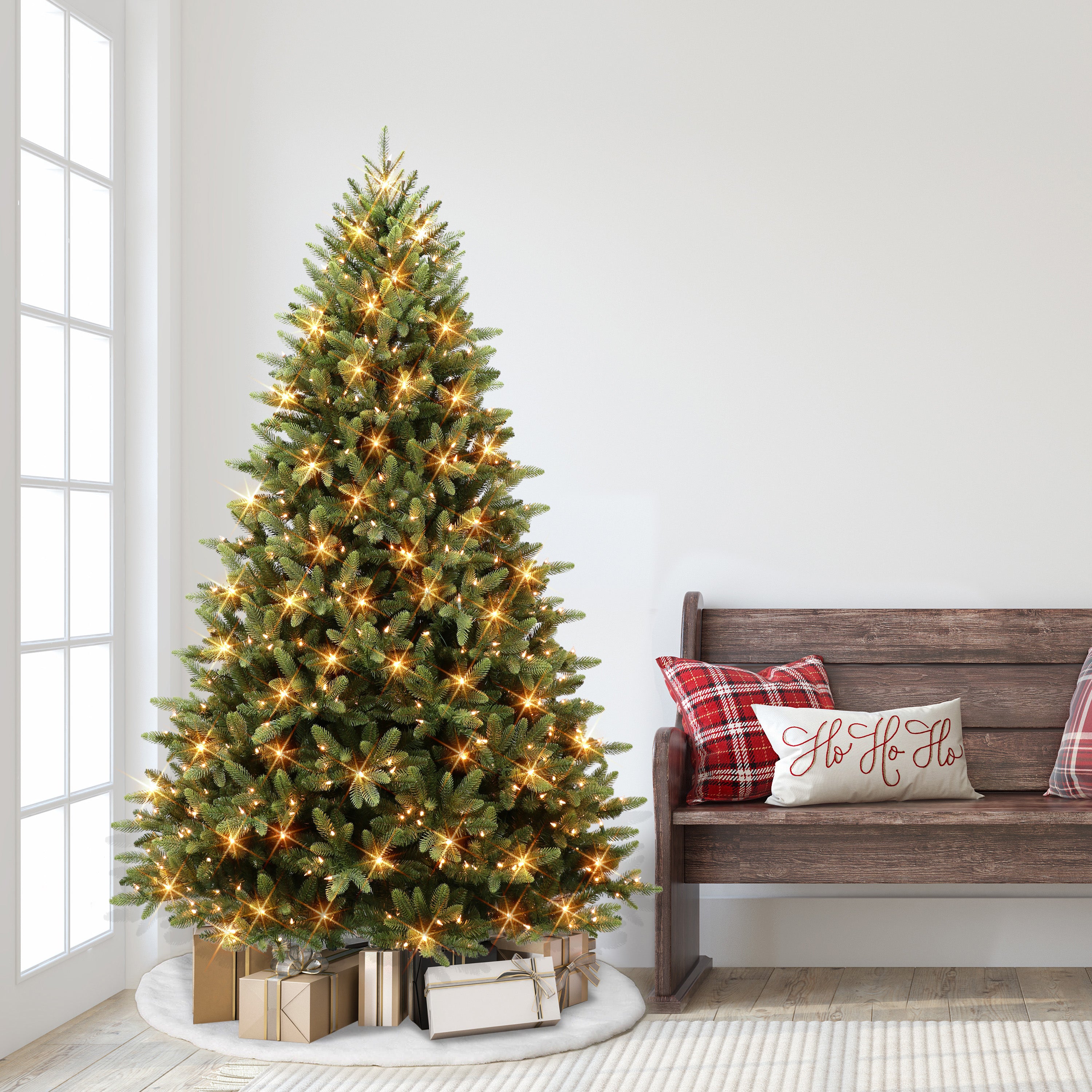 6.5ft Pre-lit Westford Spruce Christmas Tree