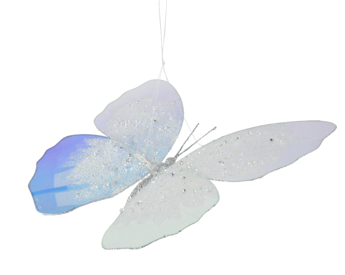 11" Iridescent Butterfly Ornament # 518983