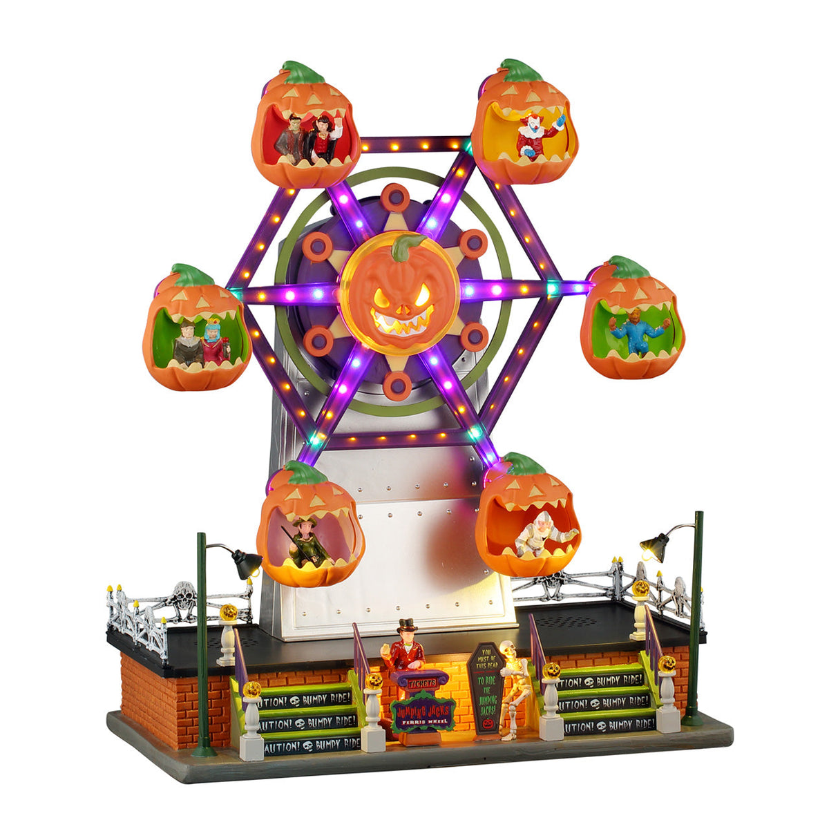 LEMAX Jumping Jacks Ferris Wheel, with 4.5V Adaptor #54432
