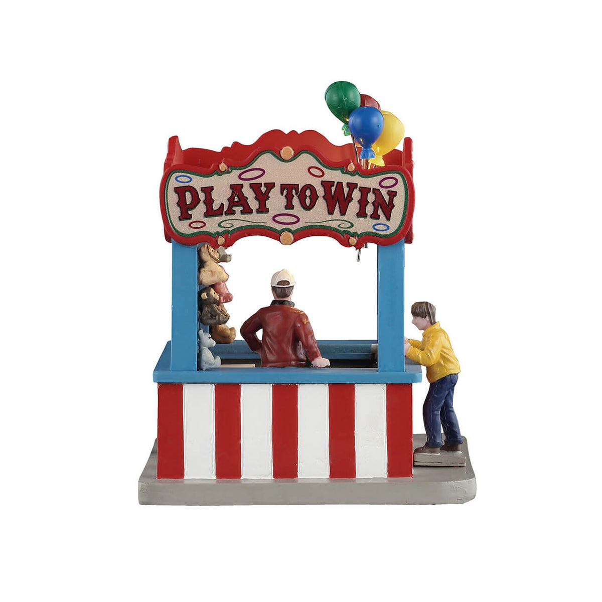 Lemax Ring Toss Game Table Accent Battery-Operated 4.5V #54459