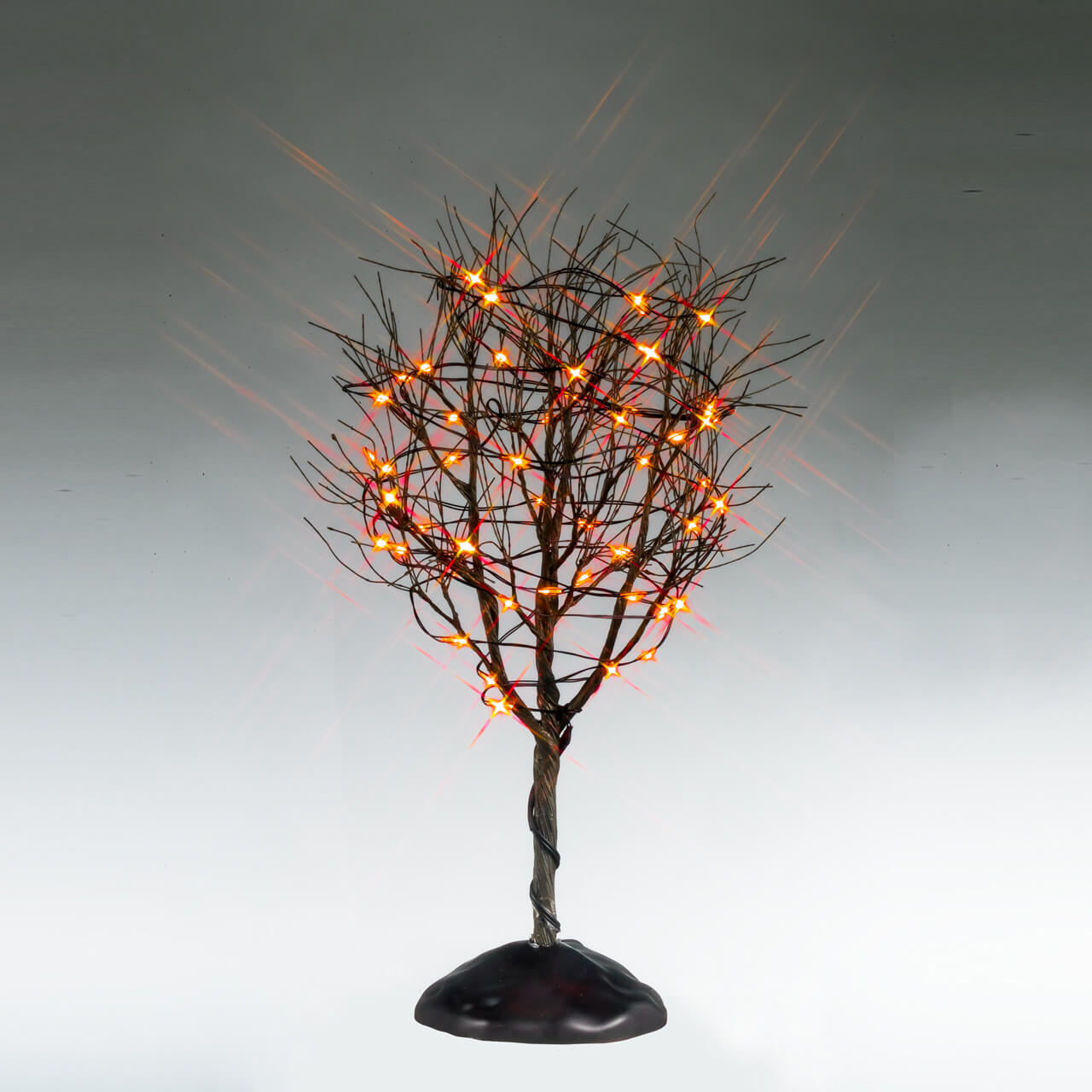 LEMAX Dry Tree With Orange Lights, Battery-Operated(4.5V) #54520 # 54520