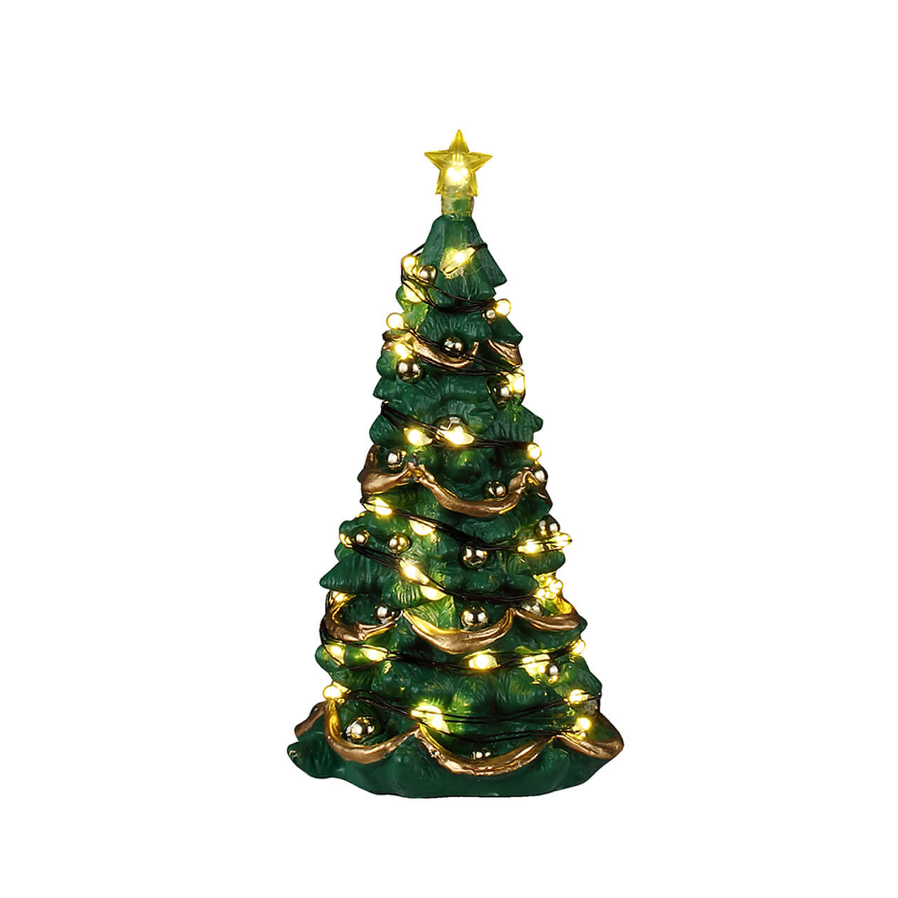 LEMAX Joyful Christmas Tree, Clear Light, Battery-Operated(4.5V #54525 # 54525