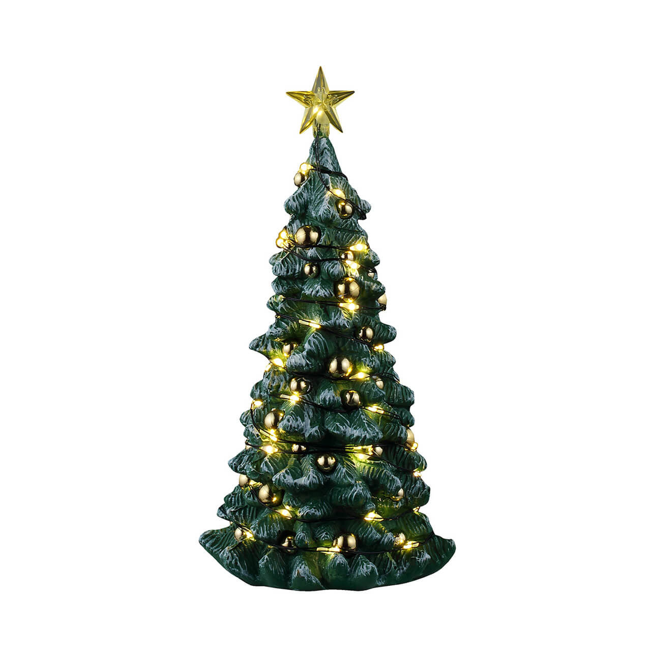 LEMAX Snowy Christmas Tree, Clear Light, Battery-Operated(4.5V) #54526 # 54526