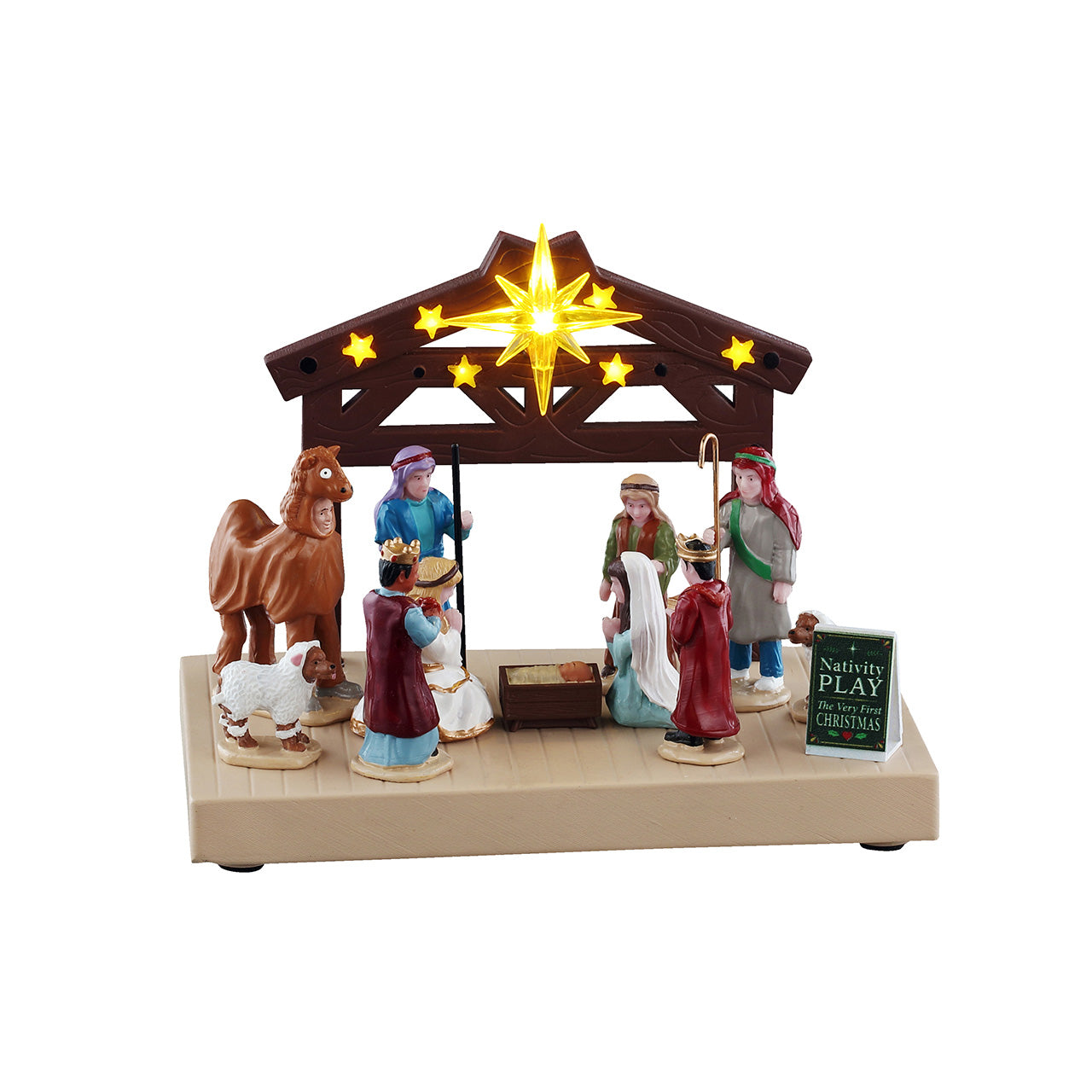 LEMAX Nativity Play, Battery-Operated (4.5V) #54530