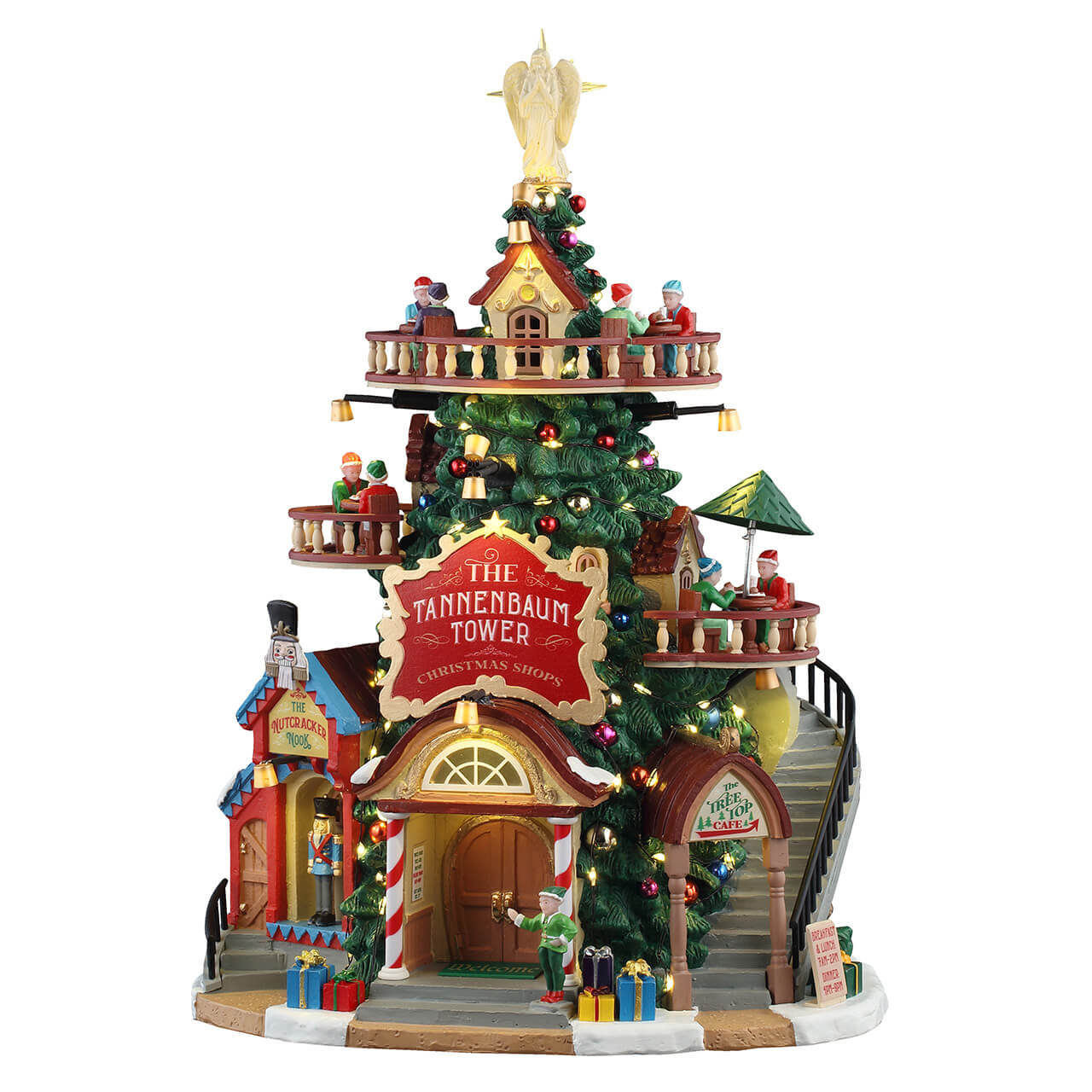 LEMAX The Tannenbaum Tower Christmas Shops, Battery-Operated(4. #55311 # 55311