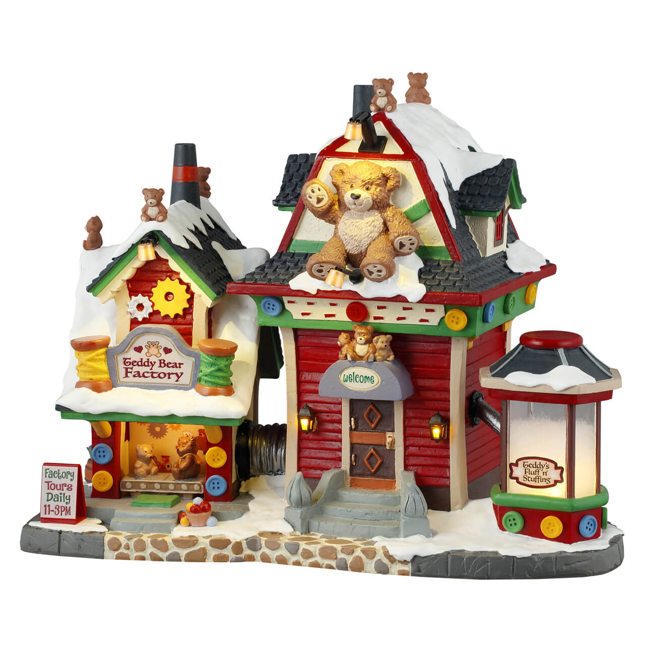 LEMAX Teddy Bear Factory, With 4.5V 100Ma Adaptor #55312 # 55312