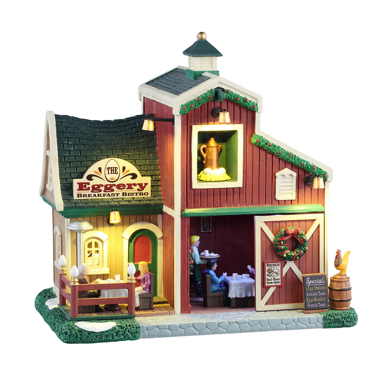 LEMAX The Eggery Breakfast Bistro, With 4.5V 100Ma #55316 # 55316