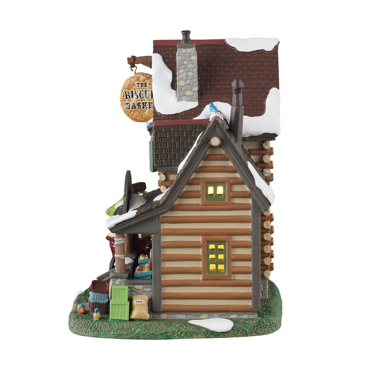 Lemax The Biscuit Basket Lighted Building #55330