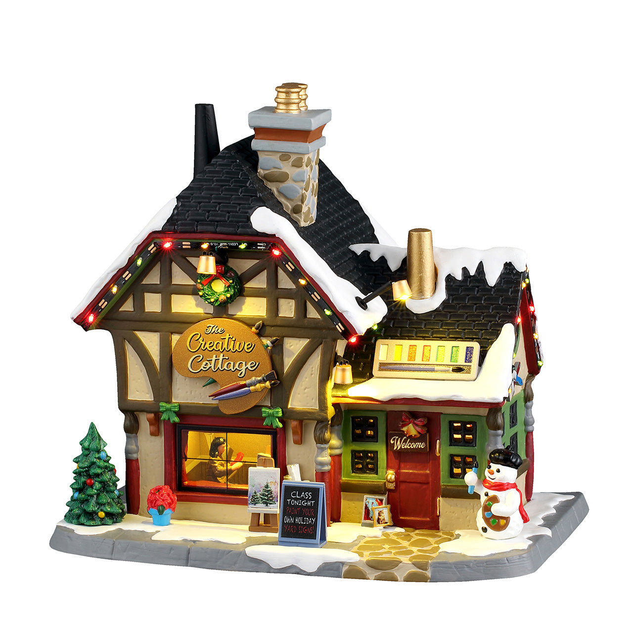 LEMAX The Creative Cottage, with 4.5V 100mA Adaptor #55354