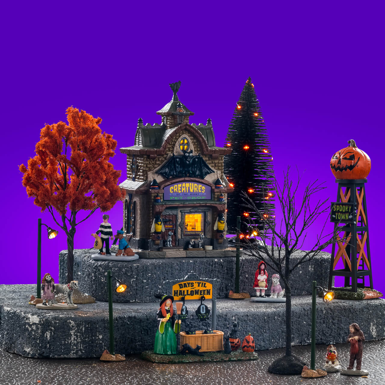 LEMAX Creatures Of The Night Pet Shop Set #56663 # 56663