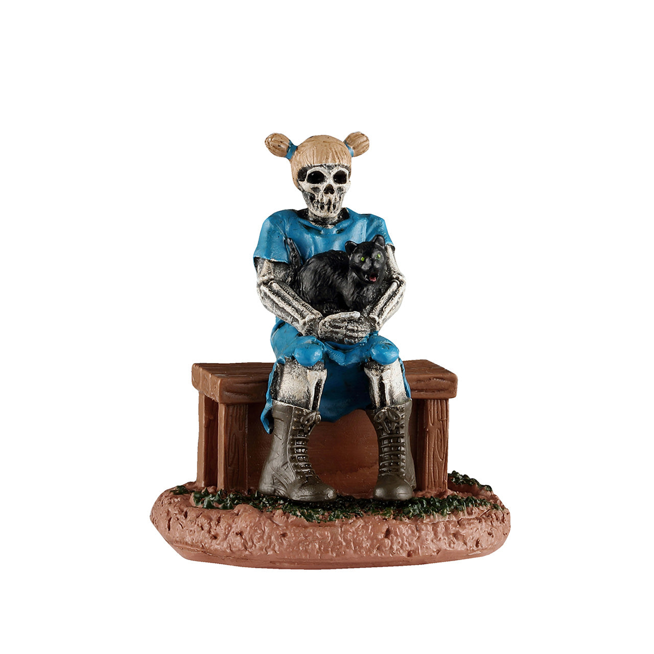 LEMAX Ghoul Sister with Cat #62601