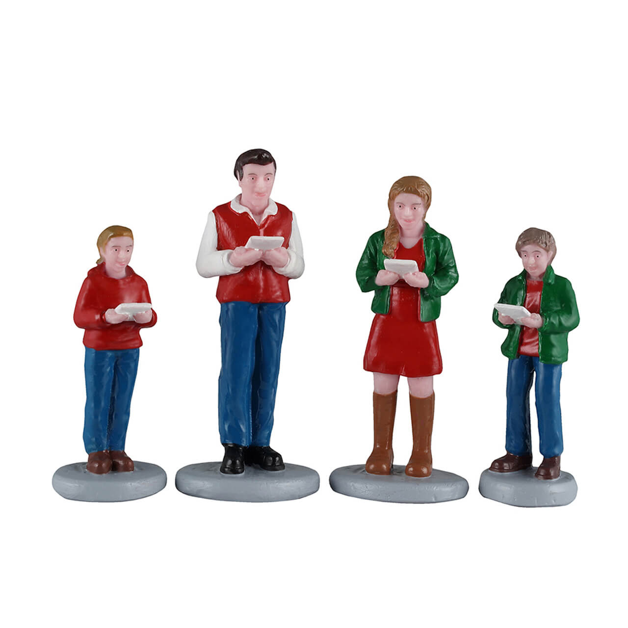 LEMAX Caroling Family, set of 4 #62614