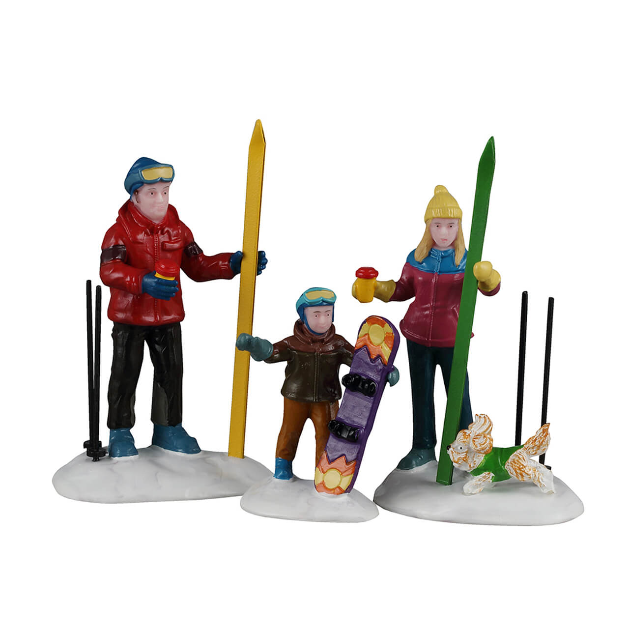 LEMAX Family Ski Day, set of 3 #62634