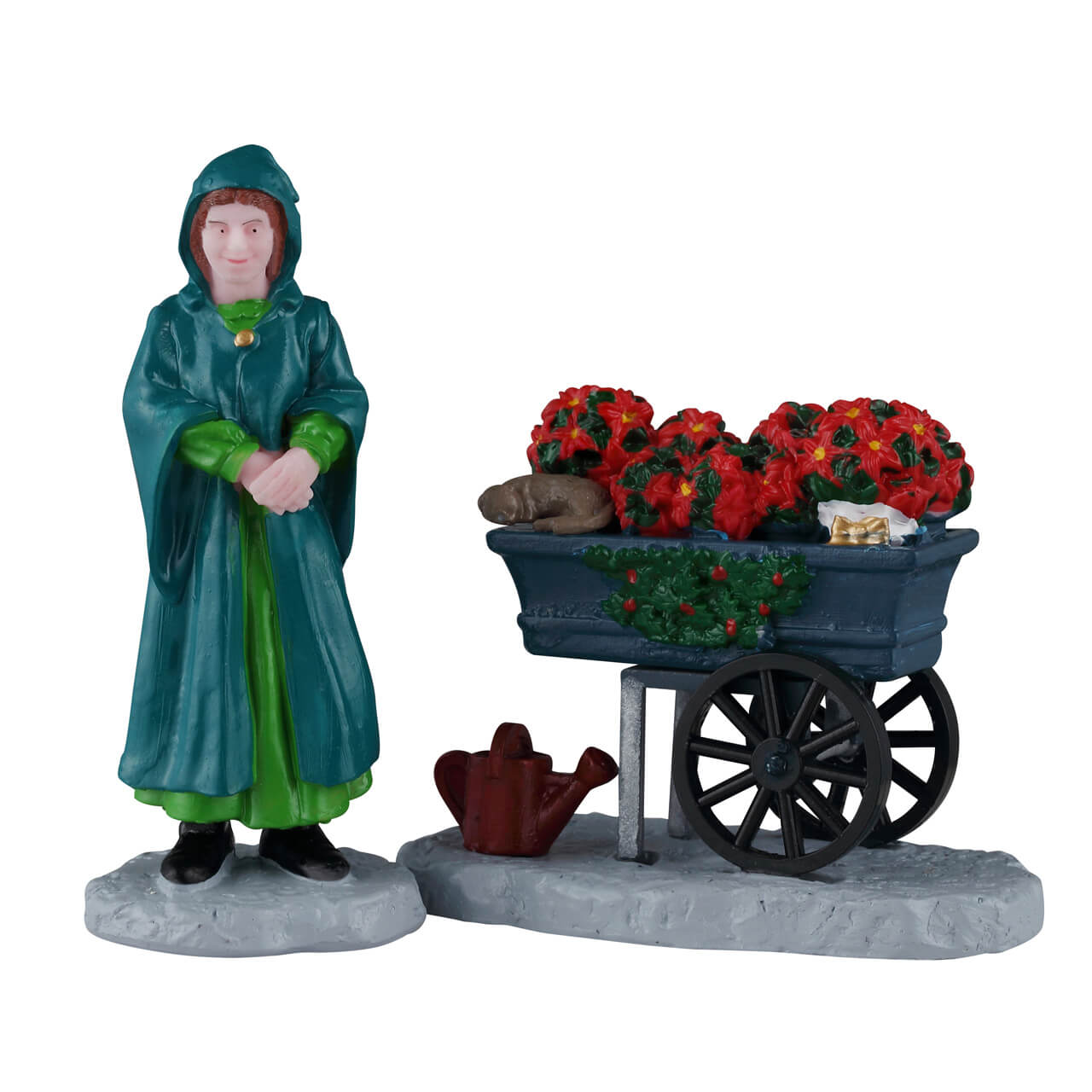 LEMAX Floral Street Vendor, set of 2 #62637