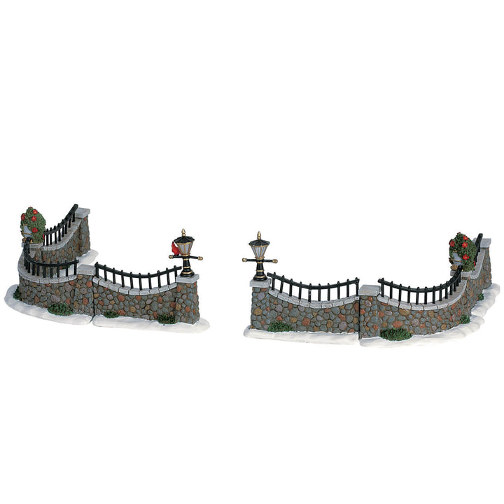 LEMAX Stone Wall, set of 6 #63576