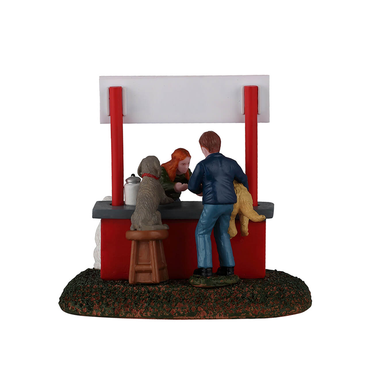 LEMAX Puppy Kissing Booth #63815
