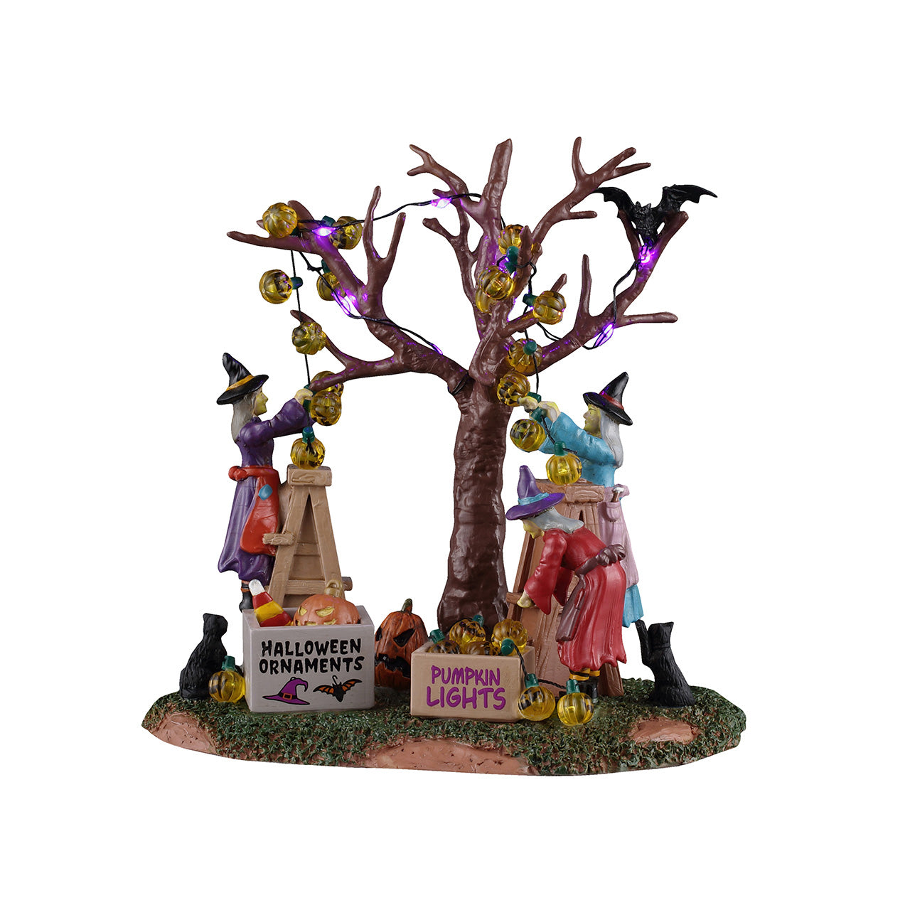 LEMAX Decorating the Spooky Tree, Battery-Operated (4.5V) #64601