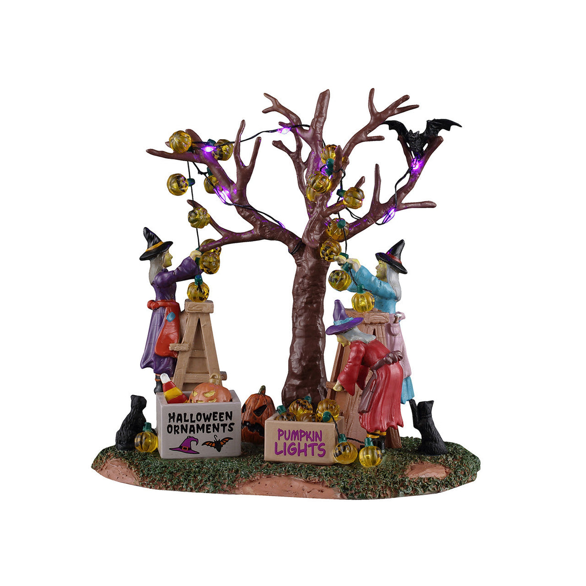 LEMAX Decorating the Spooky Tree, Battery-Operated (4.5V) #64601