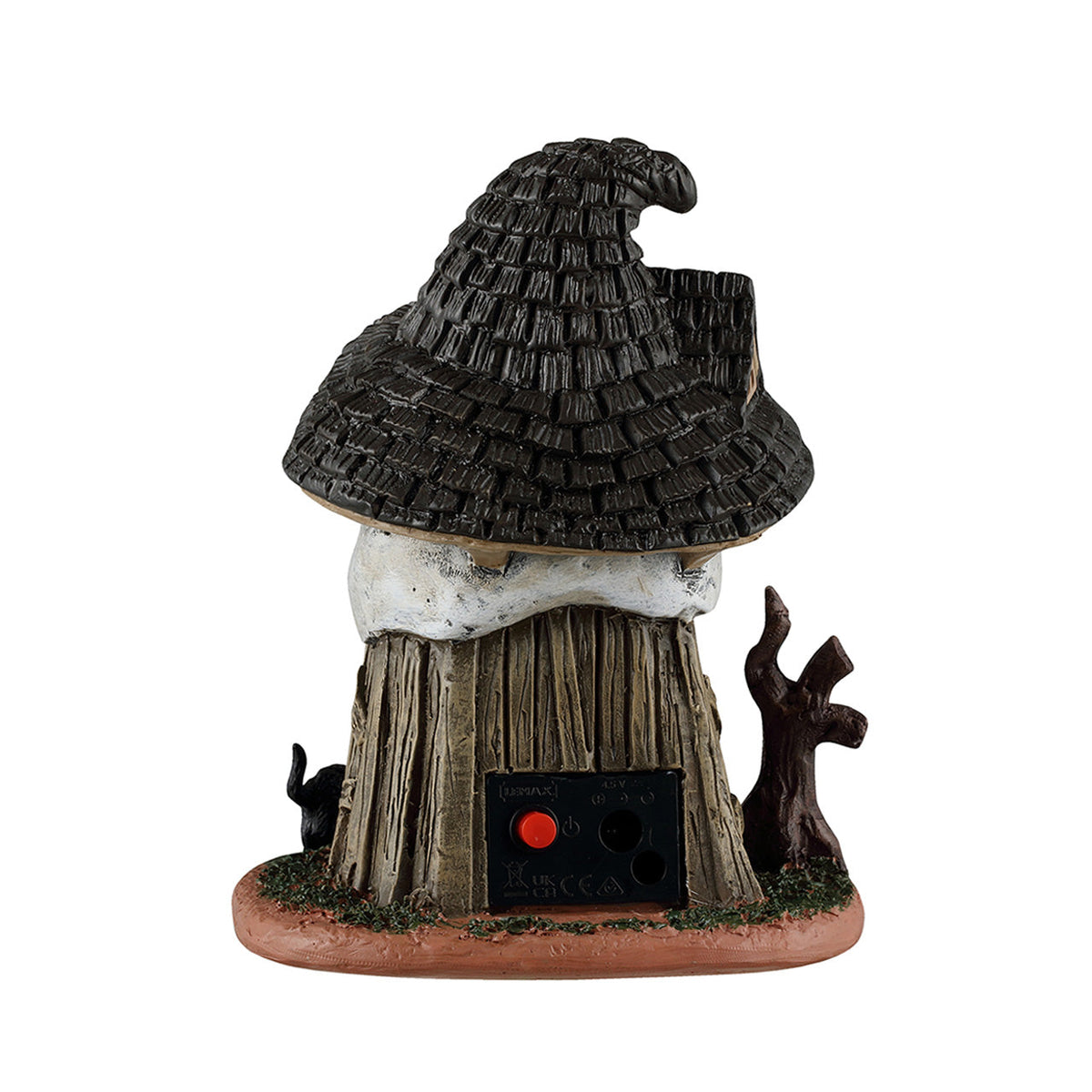 LEMAX Witch's Skull Hut, AC Adaptable #64603