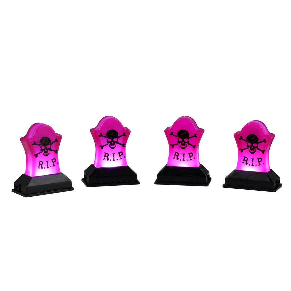 LEMAX Pathway Lights, set of 4, Battery-Operated (4.5V) #64621