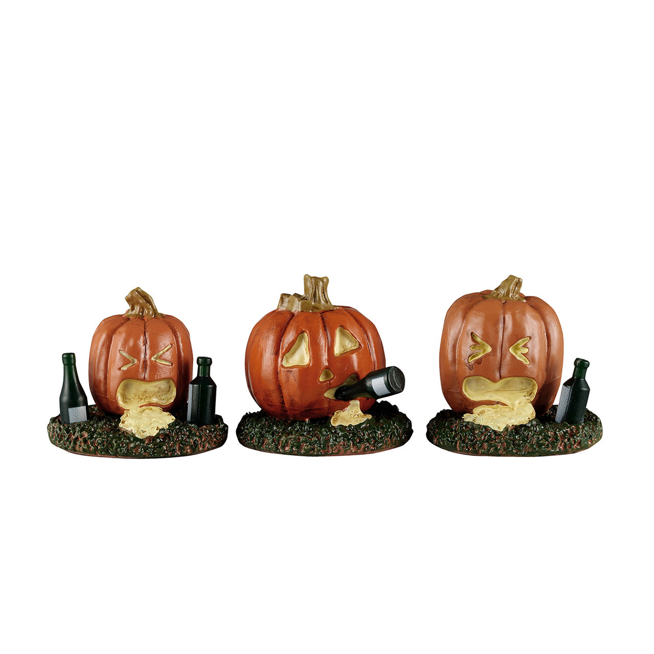 LEMAX Jolly Pumpkins, set of 3 #64624