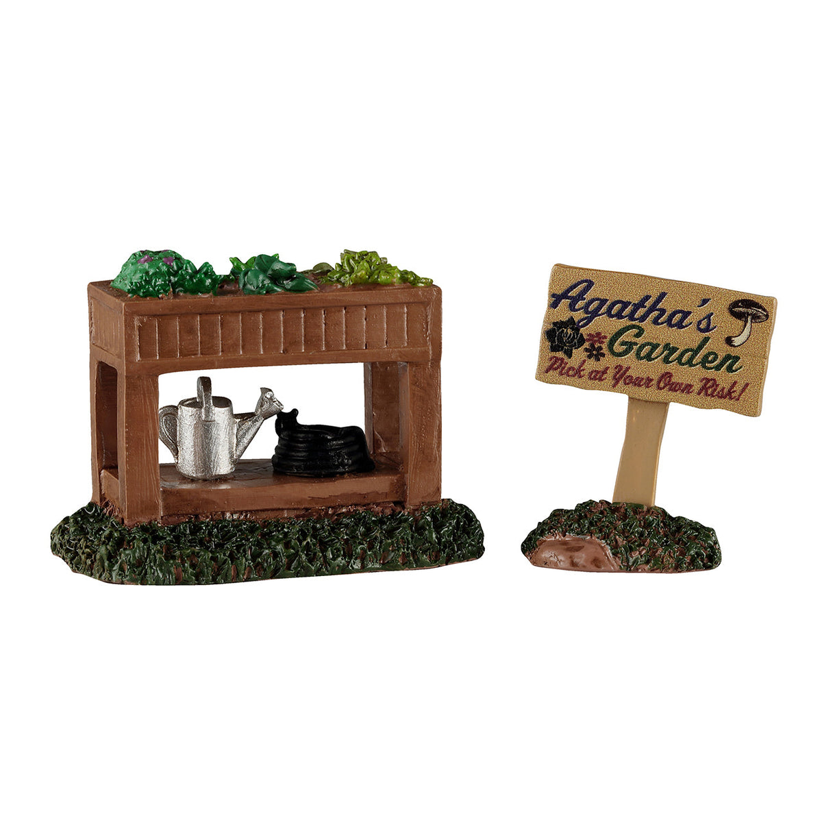 LEMAX Agatha's Garden, set of 2 #64627