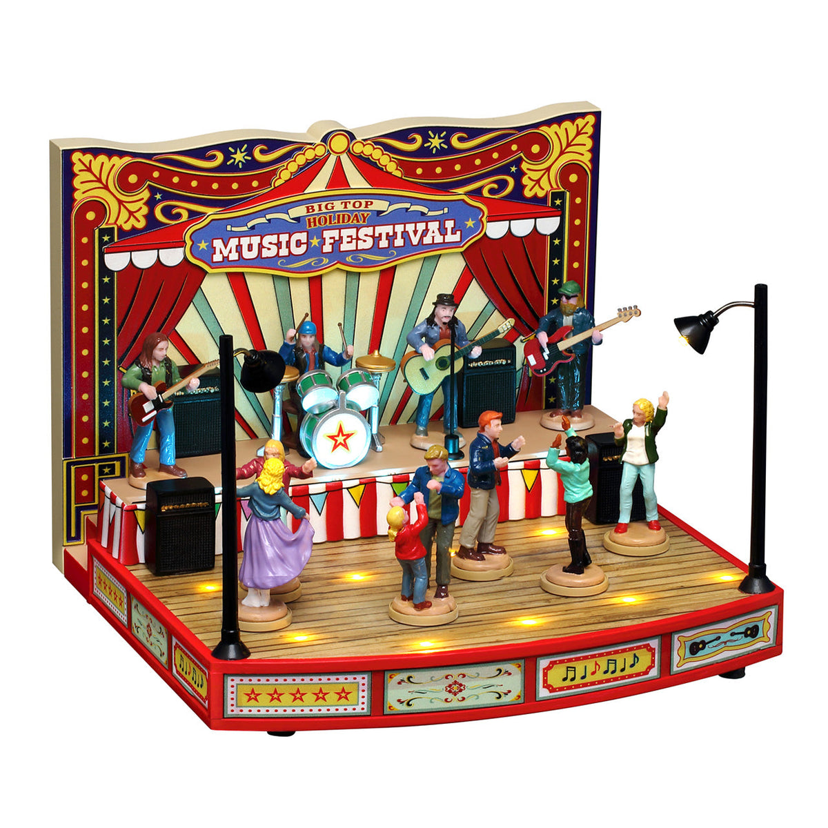 LEMAX Big Top Holiday Music Festival, with 4.5V Adaptor #64632