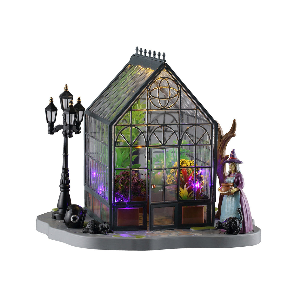LEMAX Agatha's Greenhouse, Battery-Operated (4.5V) #64634