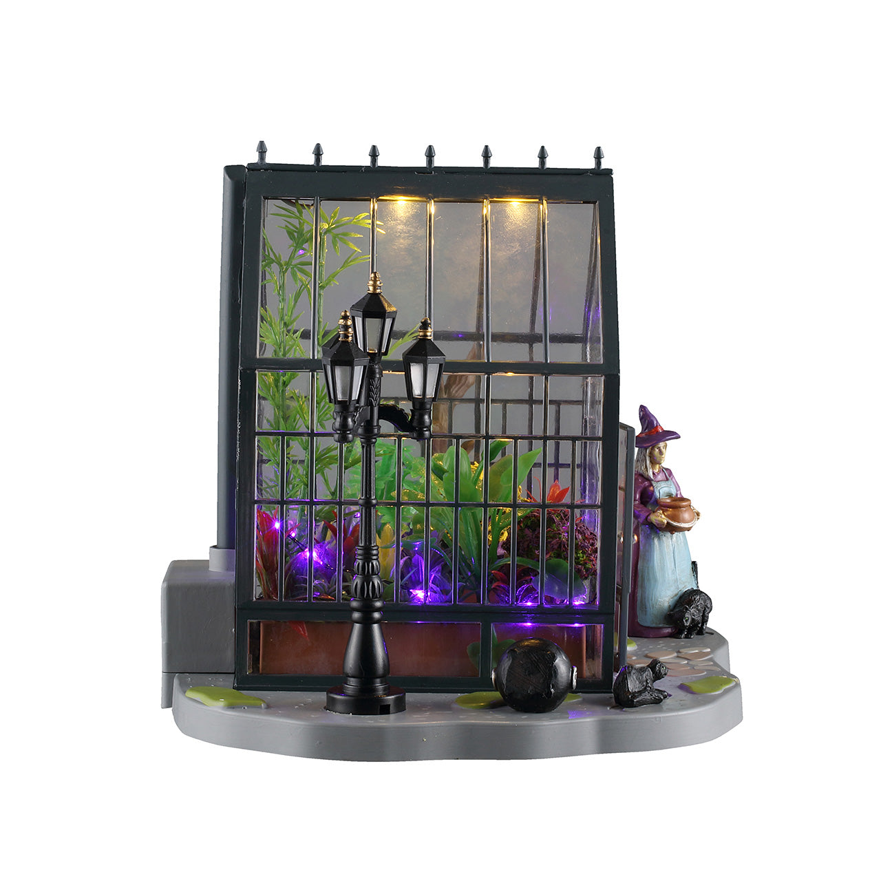 LEMAX Agatha's Greenhouse, Battery-Operated (4.5V) #64634