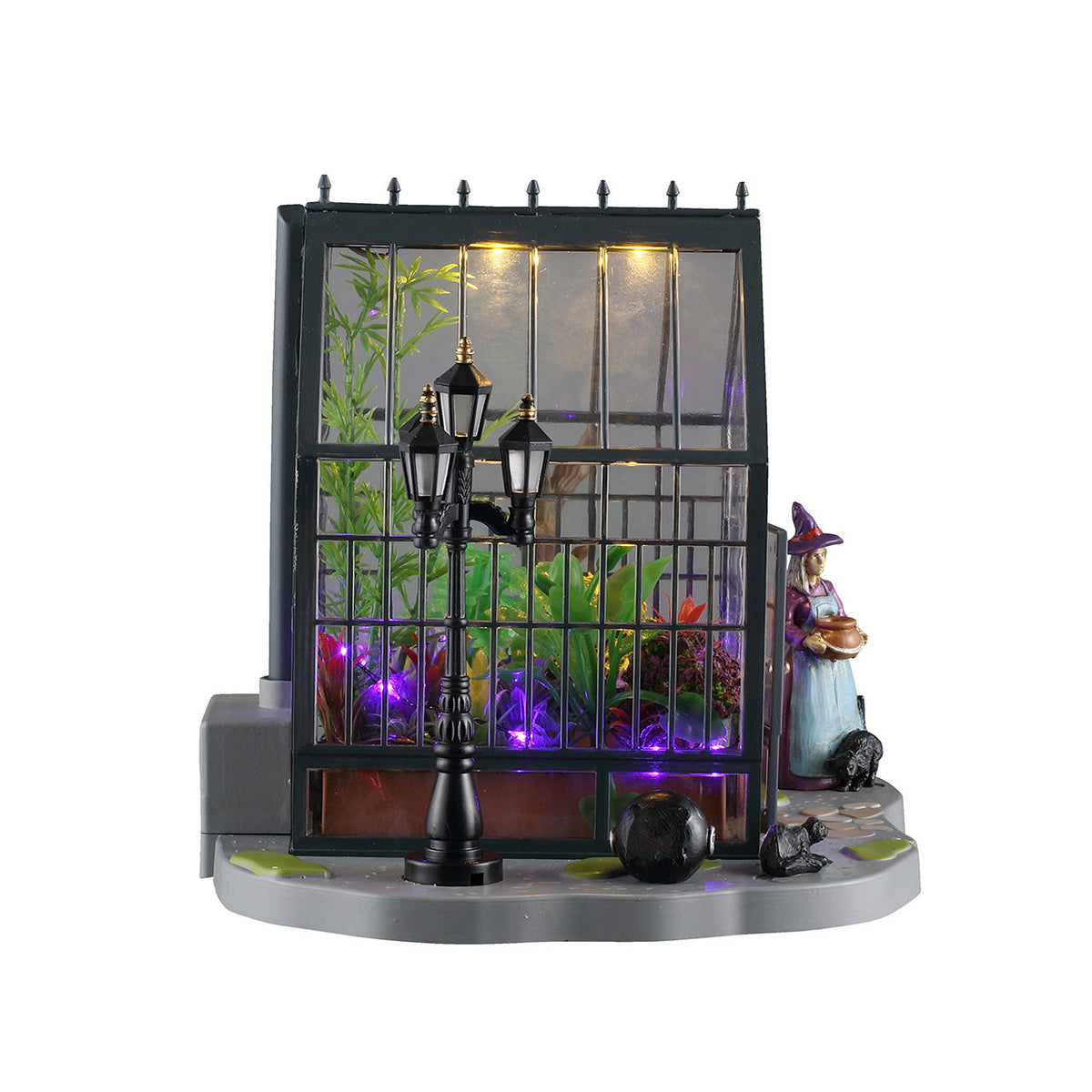 LEMAX Agatha's Greenhouse, Battery-Operated (4.5V) #64634