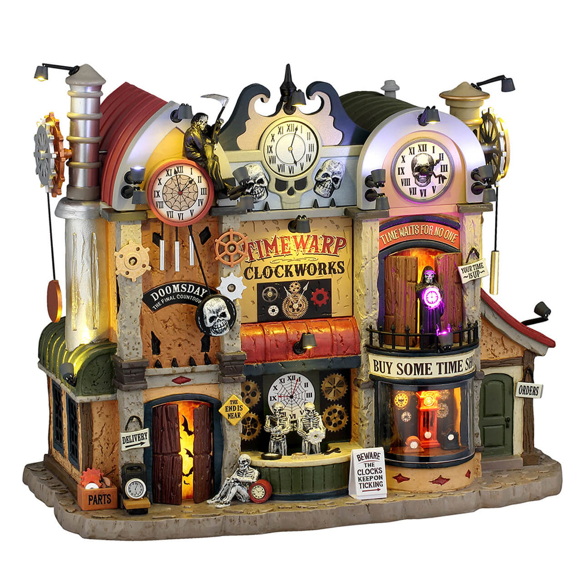 LEMAX Timewarp Clockworks, with 4.5V Adaptor #65513