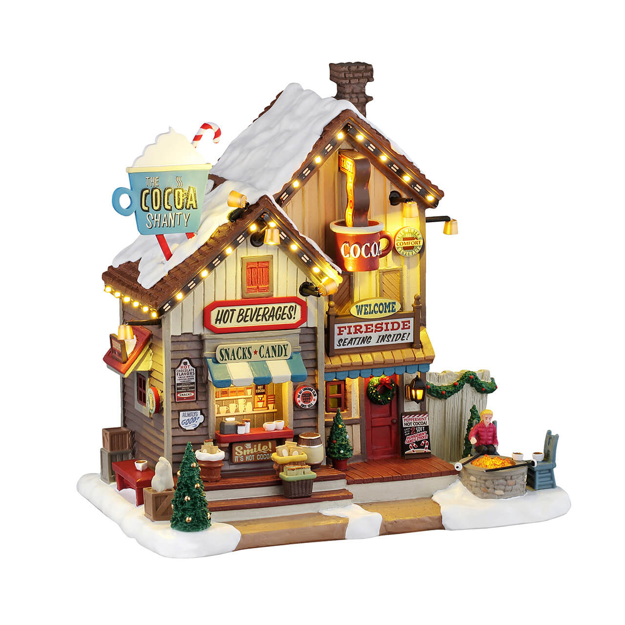 LEMAX The Cocoa Shanty, Battery-Operated (4.5V) #65528