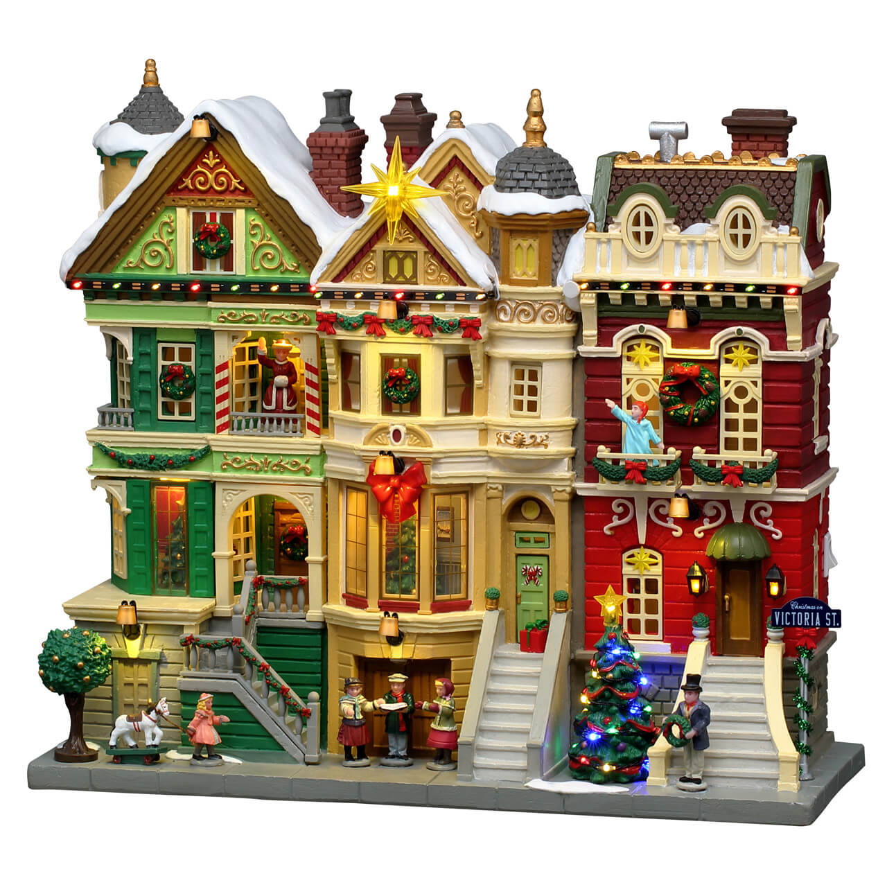 LEMAX Christmas On Victoria Street, Battery-Operated (4.5V) #65530