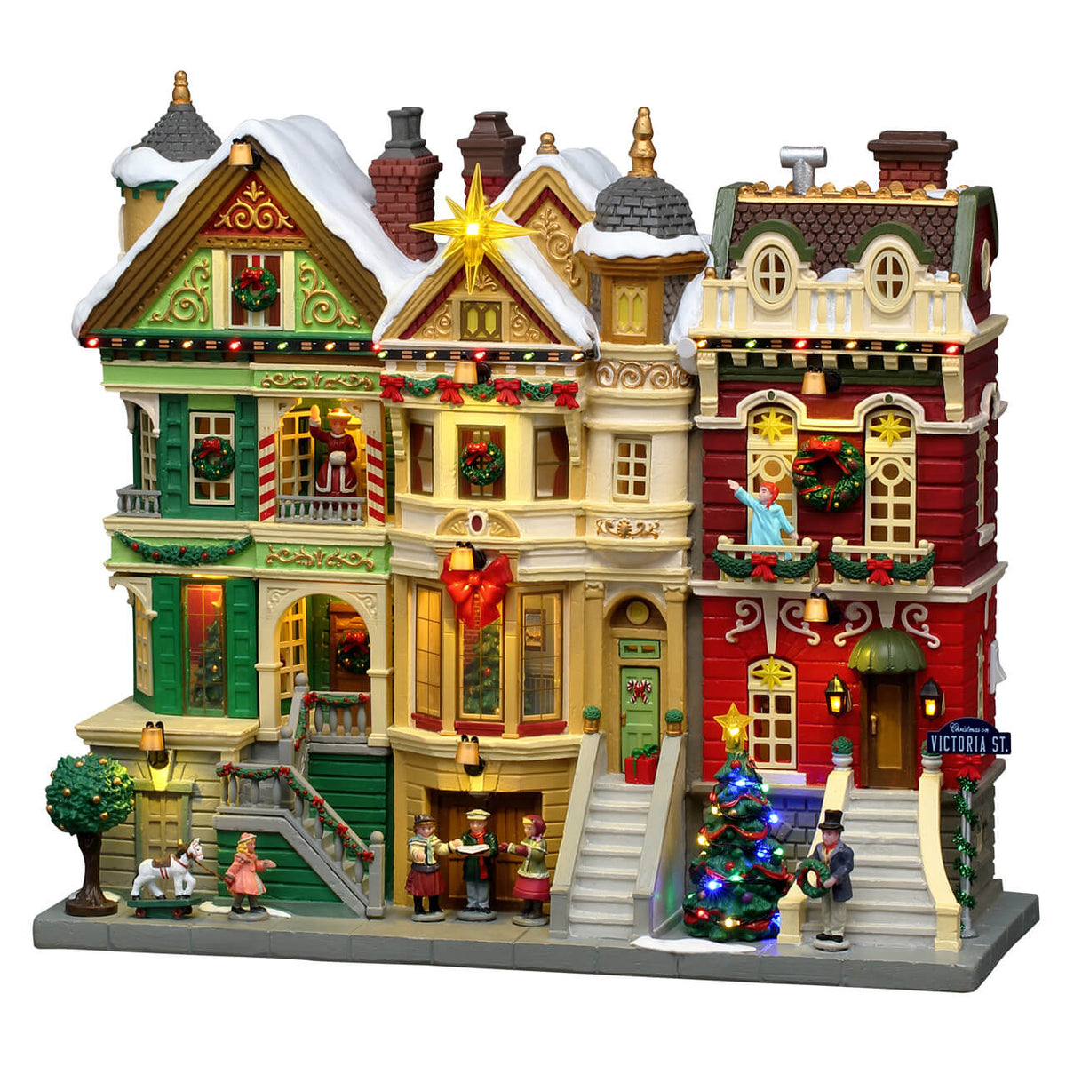 LEMAX Christmas On Victoria Street, Battery-Operated (4.5V) #65530