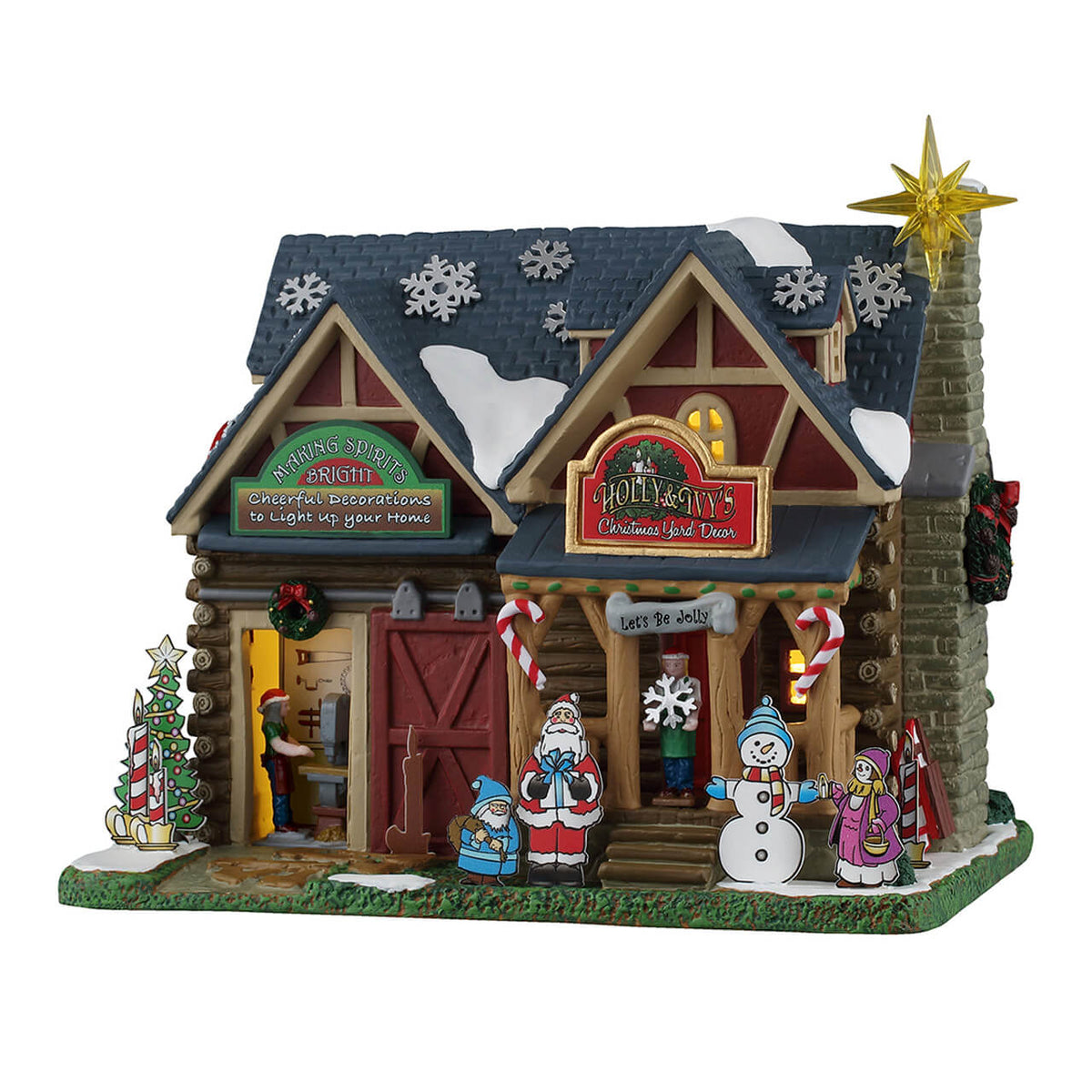 LEMAX Holly & Ivy's Christmas Yard Décor #65537